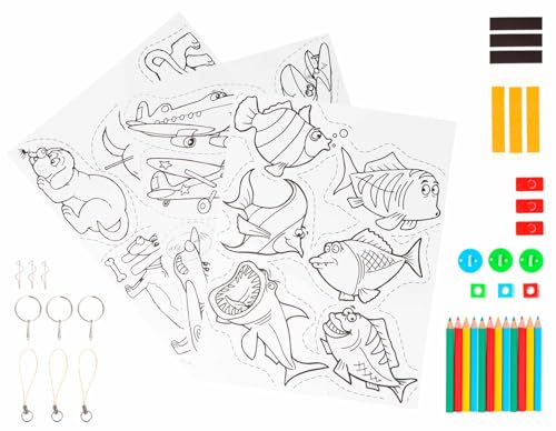 INNSPIRO 33 accessori e 3 fogli A4 'Kit di plastica magica... - Jouets & Jeux Amazon Italie à 6.53€