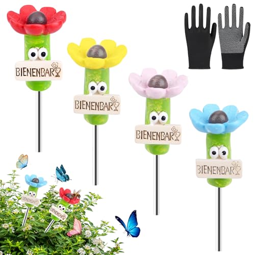 Lot de 4 abreuvoirs à insectes, abreuvoir d'abeilles - Jardin & Extérieur Amazon France à 8.17€