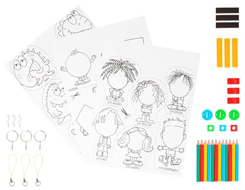 INNSPIRO 33 accessori e 3 fogli A4 'Kit di plastica magica... - Jouets & Jeux Amazon Italie à 8.13€