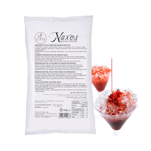 Almar - Granita NAXOS Base Neutra 700g, Fino a 20 Gusti Con... - Beauty & Fragrances Amazon Italy à 4.21€