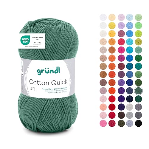 Gründl Wolle Cotton Quick Uni - Lana para ganchillo de... - Amazon Espagne à 8.99€