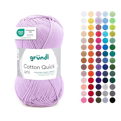 Gründl Wolle Cotton Quick uni - dünne Wolle zum Häkeln... - Maison & Cuisine Amazon Allemagne à 2.69€