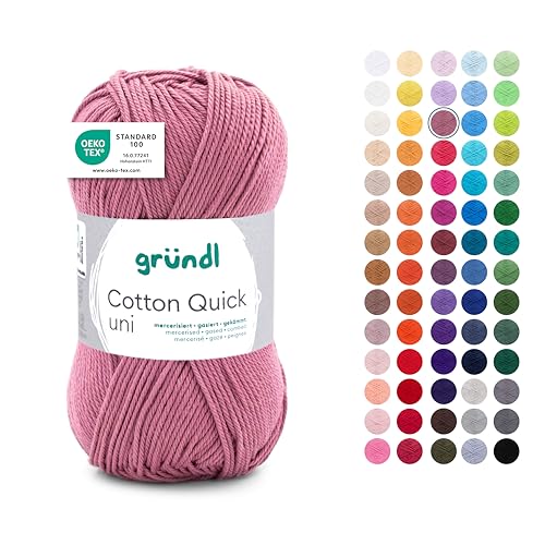 Gründl Laine Cotton Quick uni - laine fine pour crocheter... - Loisirs Créatifs Amazon France à 3.99€