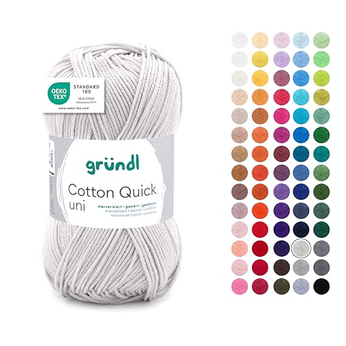 Gründl Wolle Cotton Quick uni - dünne Wolle zum Häkeln... - Maison & Cuisine Amazon Allemagne à 2.69€