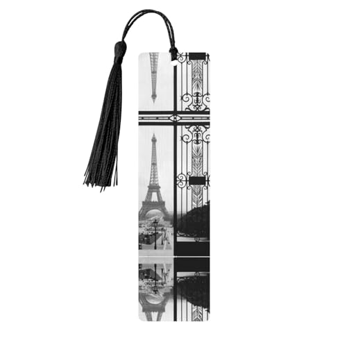 Paris Eiffel Tower Wooden Bookmark - Beautiful Double-Sided... - Maison & Cuisine Amazon Royaume-Uni à 0.99€