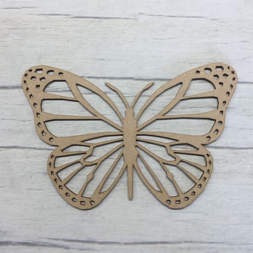 Butterfly - Detailed 1 | Laser Cut MDF Wooden Craft Shape... - Loisirs Créatifs Amazon Royaume-Uni à 1.45€