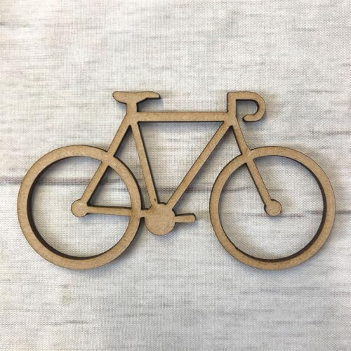 Bike | Laser Cut MDF Wooden Craft Shape for DIY Projects... - Loisirs Créatifs Amazon Royaume-Uni à 0.99€