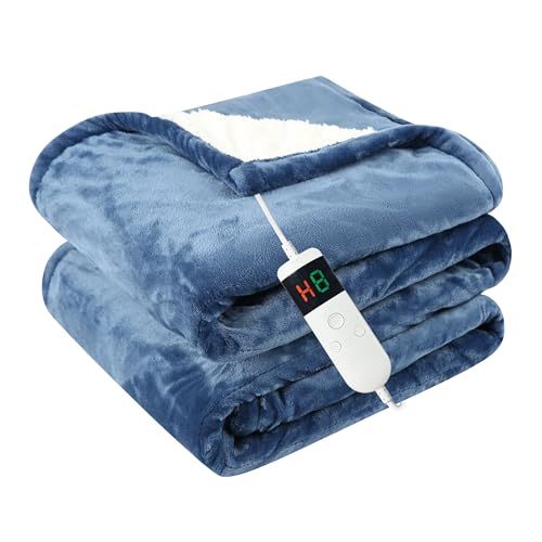 Qieryun Couverture chauffante avec arrêt automatique, 150 x... - Auto & Motorcycle Amazon France à 36.23€