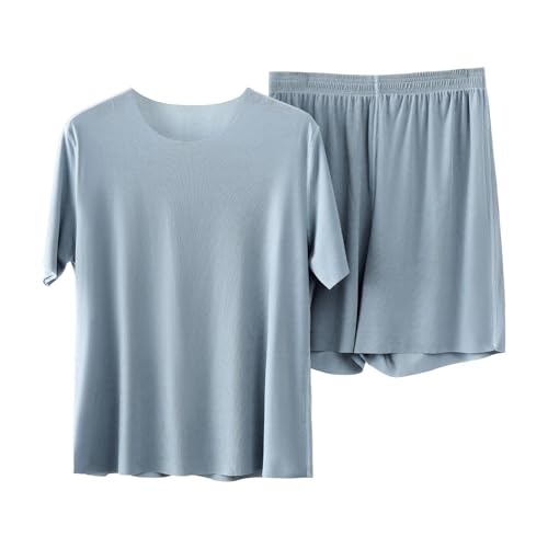 Maskjuwio Camiseta de seda de hielo para hombre, pijama de... - Sports & Fitness Amazon Espagne à 2.20€