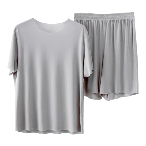 Maskjuwio Camiseta de seda de hielo para hombre, pijama de... - Sports & Fitness Amazon Espagne à 2.20€
