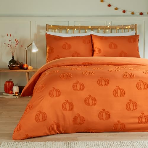 Duvet Day Parure de lit Pumpkin Fields – Housse de Couette... - Maison & Cuisine Amazon France à 17.52€