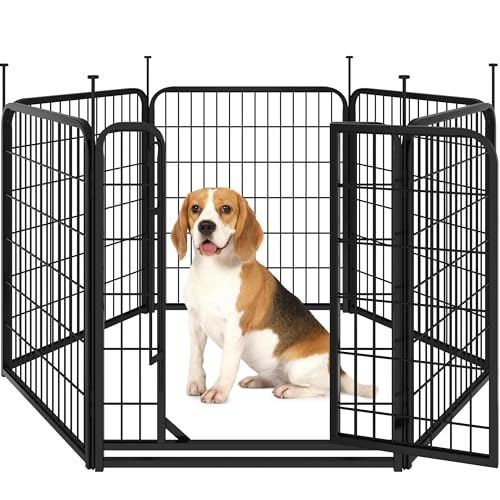Yaheetech Dog Pen 80cm 6 Panels Suitable for Medium Dogs... - Sports & Fitness Amazon Royaume-Uni à 49.99€