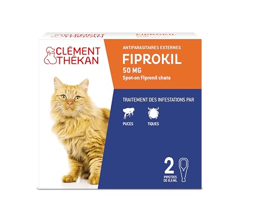 Fiprokil Chats Clément Thékan 50 MG - Anti-Puces et... - Nouvelle promo Amazon à 6.43€
