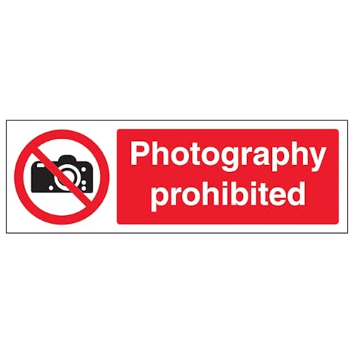 V Safety No Cameras - Landscape 300 x 100 mm - 2mm... - Maison & Cuisine Amazon Royaume-Uni à 2.29€