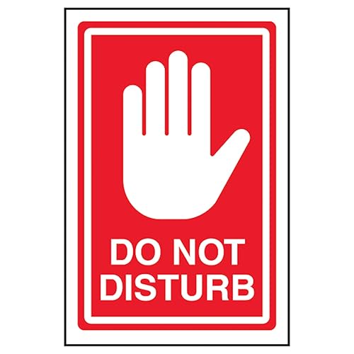 V Safety Do Not Disturb - Red 150 x 200 mm - Glow In The... - Maison & Cuisine Amazon Royaume-Uni à 3.33€