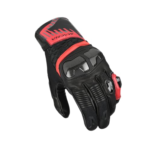 Macna Guanti moto Chizu XXL Nero/Rosso - Auto & Motorcycle Amazon Italy à 21.17€