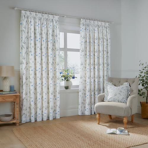 furn. Paire de Rideaux plissés Wylder Meadow – 100% Coton... - Maison & Cuisine Amazon France à 33.21€