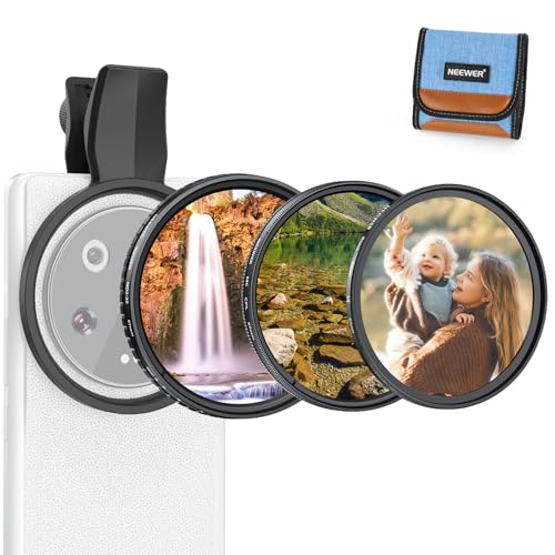 NEEWER 67mm Filtre ND Variable Compatible Android,Packs de... - Tech & Electronics Amazon France à 41.84€