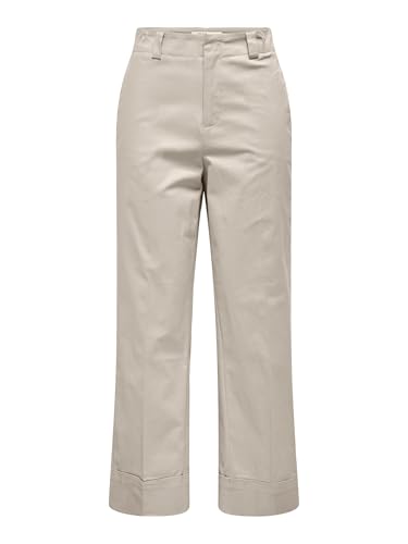 ONLY Onlrosalie HW Crop Chino Pant CC PNT, Piedra Pumice.... - Maison & Cuisine en promo à 29.25€