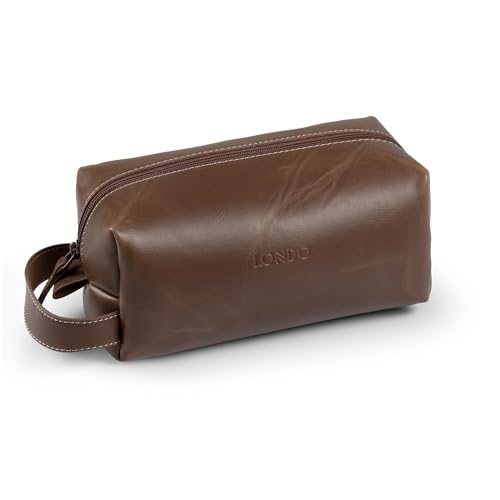 Londo Leather Cosmetic Makeup Pouch & Travel Watch Box.... - Bon plan à 13.34€