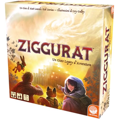Asmodee Ziggurat Board Game, 2-4 Players, 8+ Years, Italian... - Toys & Games Amazon UK à 32.37€