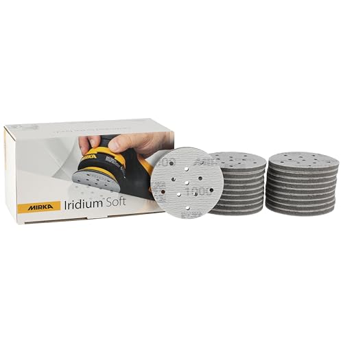Mirka Iridium Soft sanding discs Ø 77 mm/grit P1000 / Hook... - Bricolage & Outils en promo à 19.50€