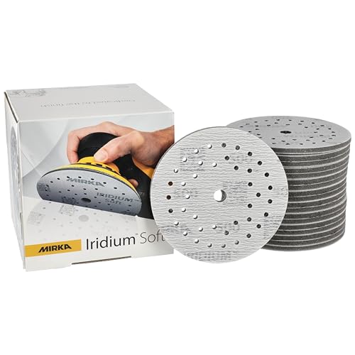 Mirka Iridium Soft Schleifscheiben Ø 125 mm/Korn P500... - DIY & Tools Amazon Germany à 12.83€