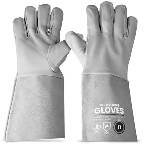 Instalguru Gants Soudure TIG Cuir Taille 11 Résistants... - Jardin & Extérieur Amazon France à 4.99€