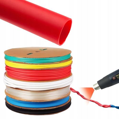Rosfix Rote Schrumpfschlauch – 16mm, 1m Länge |... - High-Tech & Électronique Amazon Allemagne à 1.99€