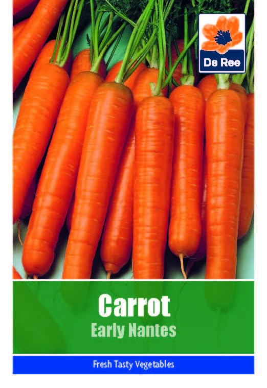 Carrot Early Nantes Seeds - 1415 Seeds Vegetable Grow Your... - Jardin & Extérieur Amazon Royaume-Uni à 1.99€