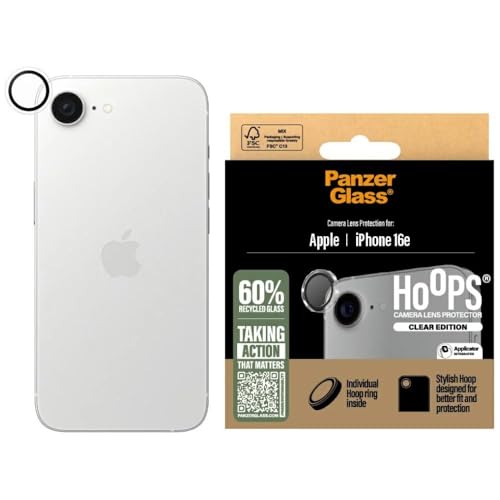 Panzer Glass Hoops Transparent Lens Protector iPhone 16e I - Deal du jour à 5.29€