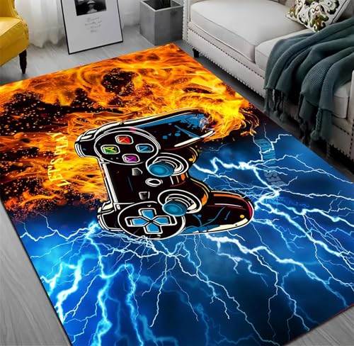 PEIHUODAN Jugendliche-Gaming-Zimmer-Teppich, Stylischer... - Maison & Cuisine Amazon Allemagne à 4.29€
