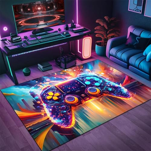 PEIHUODAN Game Coole Graffiti-Blitz-Design-Teppiche... - Maison & Cuisine Amazon Allemagne à 4.29€