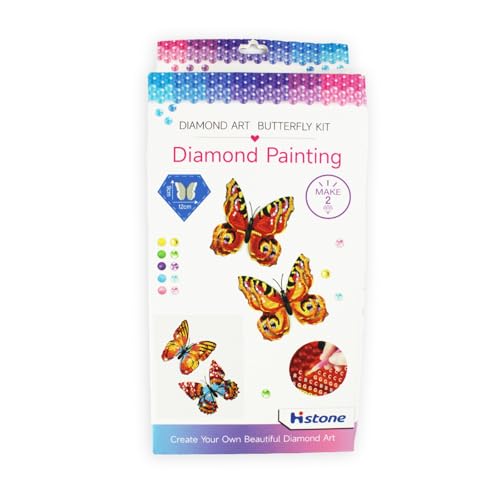 Pracht Creatives Hobby - Pintura Diamante Mariposa con... - Amazon Espagne à 3.28€