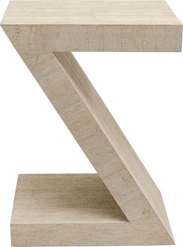 Kare Design Side Table Travertino Z, Beige, Travertine... - Maison & Cuisine Amazon Royaume-Uni à 99.11€