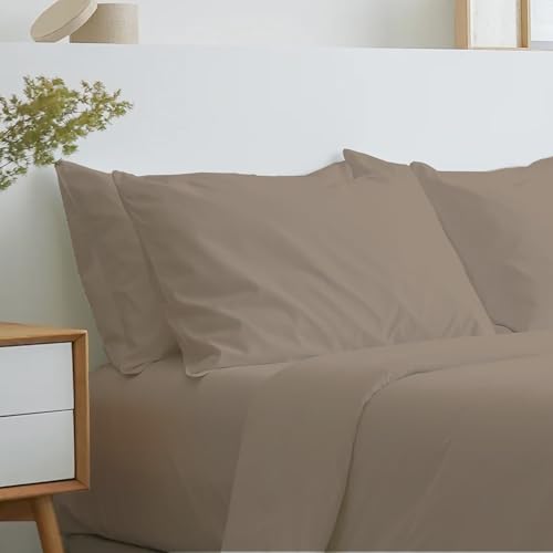Certified Egyptian Cotton Rich Flat Sheet King Size - Hotel... - Home & Kitchen Amazon UK à 14.36€