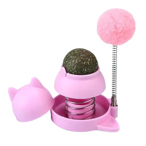 Catnip Wall Play - Spin Cat Licking Spheres, Healthy Edible... - Jouets & Jeux Amazon Royaume-Uni à 1.79€