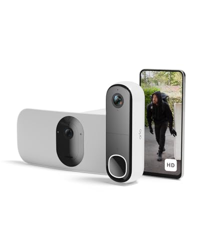 Arlo Videocitofono Wireless HD e Telecamera con Faretto 2K... - High-Tech & Électronique en promo à 110.06€