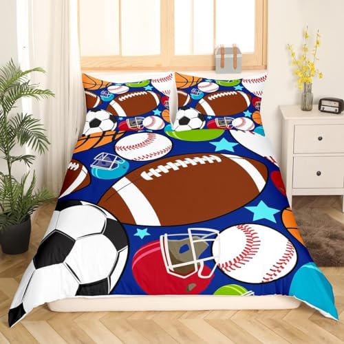 Homemissing Adolescents Sports Copripiumino 200x200cm... - Sports & Fitness en promo à 16.91€