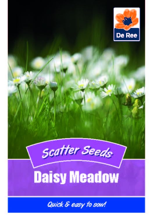 Flower Seeds Daisy Meadow Scatter - 350 Seeds Packet Plant... - Jardin & Extérieur Amazon Royaume-Uni à 1.99€