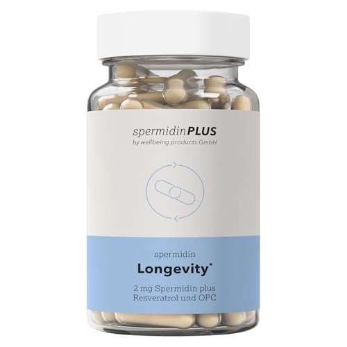 Spermidin Longevity Kapseln - 2 mg natürliches Spermidin |... - Maison & Cuisine Amazon Allemagne à 12.77€