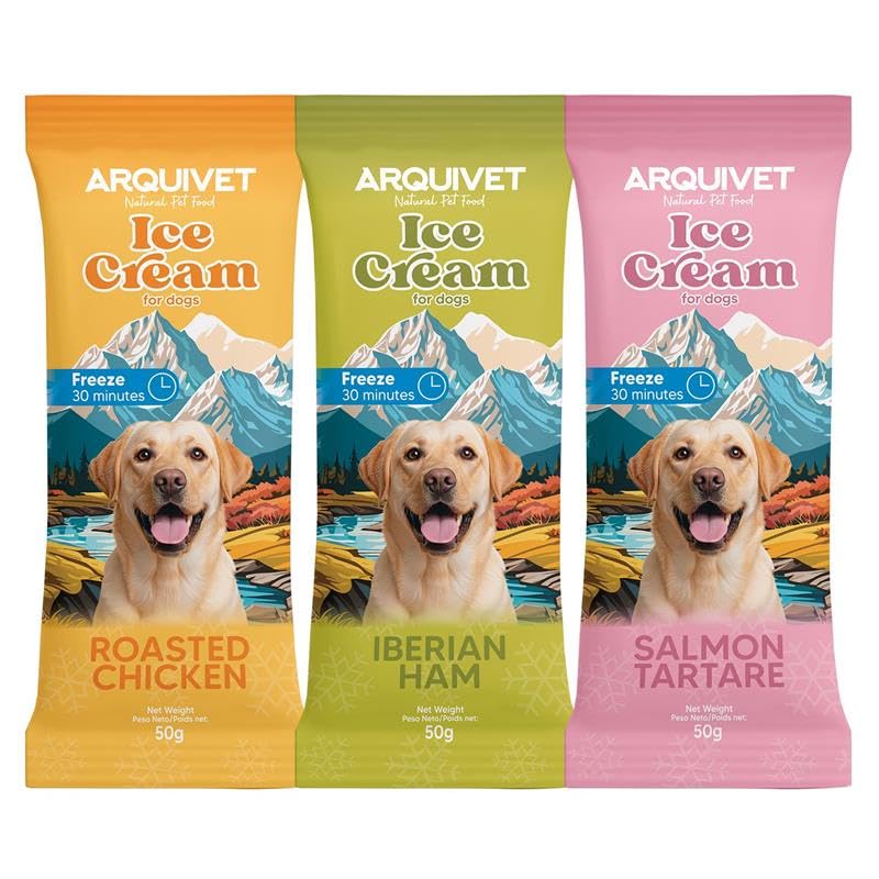 6er-Pack Hundeeis - 3 Verschiedene Geschmacksrichtungen... - Animalerie Amazon Allemagne à 5.61€