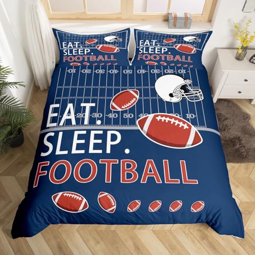 Homemissing Rugby Bettbezug 220 x 240 cm, Fußballfeld... - Maison & Cuisine Amazon Allemagne à 23.00€