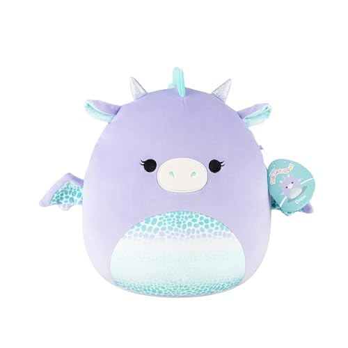 Squishmallows SQCR08593 Drow The Dragon 30 cm Official... - Toys & Games Amazon UK à 4.49€