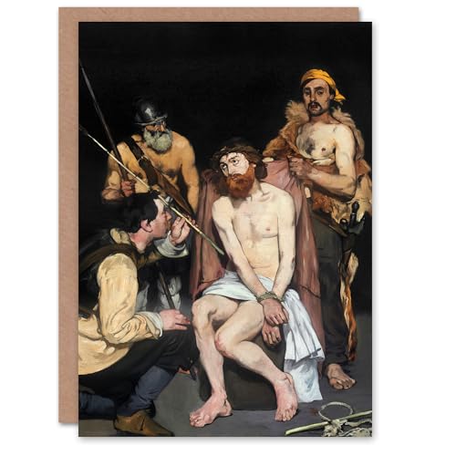 Artery8 Edouard Manet Art Card Jesus Mocked by the Soldiers - Sports & Fitness Amazon Royaume-Uni à 2.16€