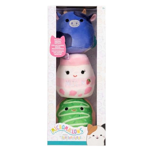 Micromallows SQMM0193-3 Pack Super Soft Mini Squishmallows... - Jouets & Jeux Amazon Royaume-Uni à 8.74€
