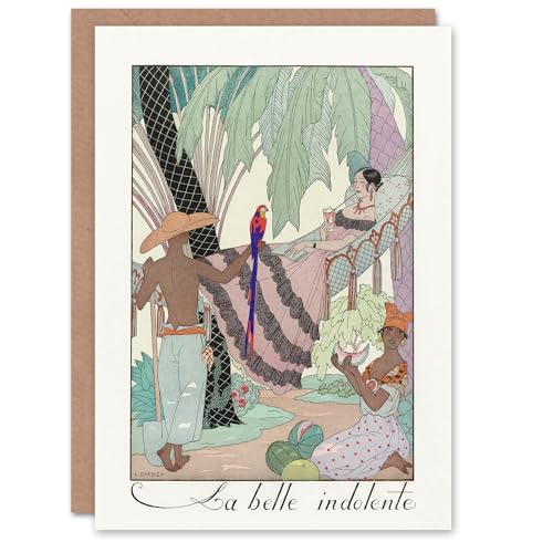 Artery8 George Barbier Art Card The Indolent Beauty Vintage... - Beauté & Parfums Amazon Royaume-Uni à 2.12€