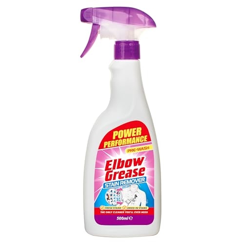 Elbow Grease Stain Remover Spray | Pre-Wash for Clothes... - Auto & Moto Amazon Royaume-Uni à 1.49€