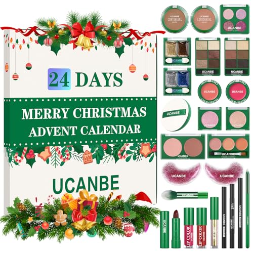UCANBE Calendrier de l'Avent Maquillage 2025, 24 Jours... - Beauté & Parfums Amazon France à 21.94€