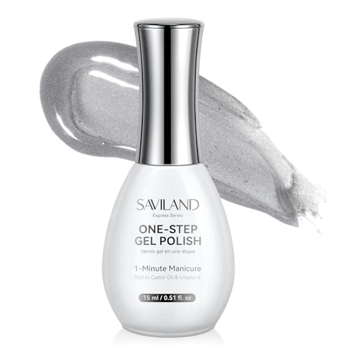 SAVILAND 5 en 1 Vernis à Ongles Cat Eye Gel Silver Jelly... - Beauté & Parfums en promo à 18.99€